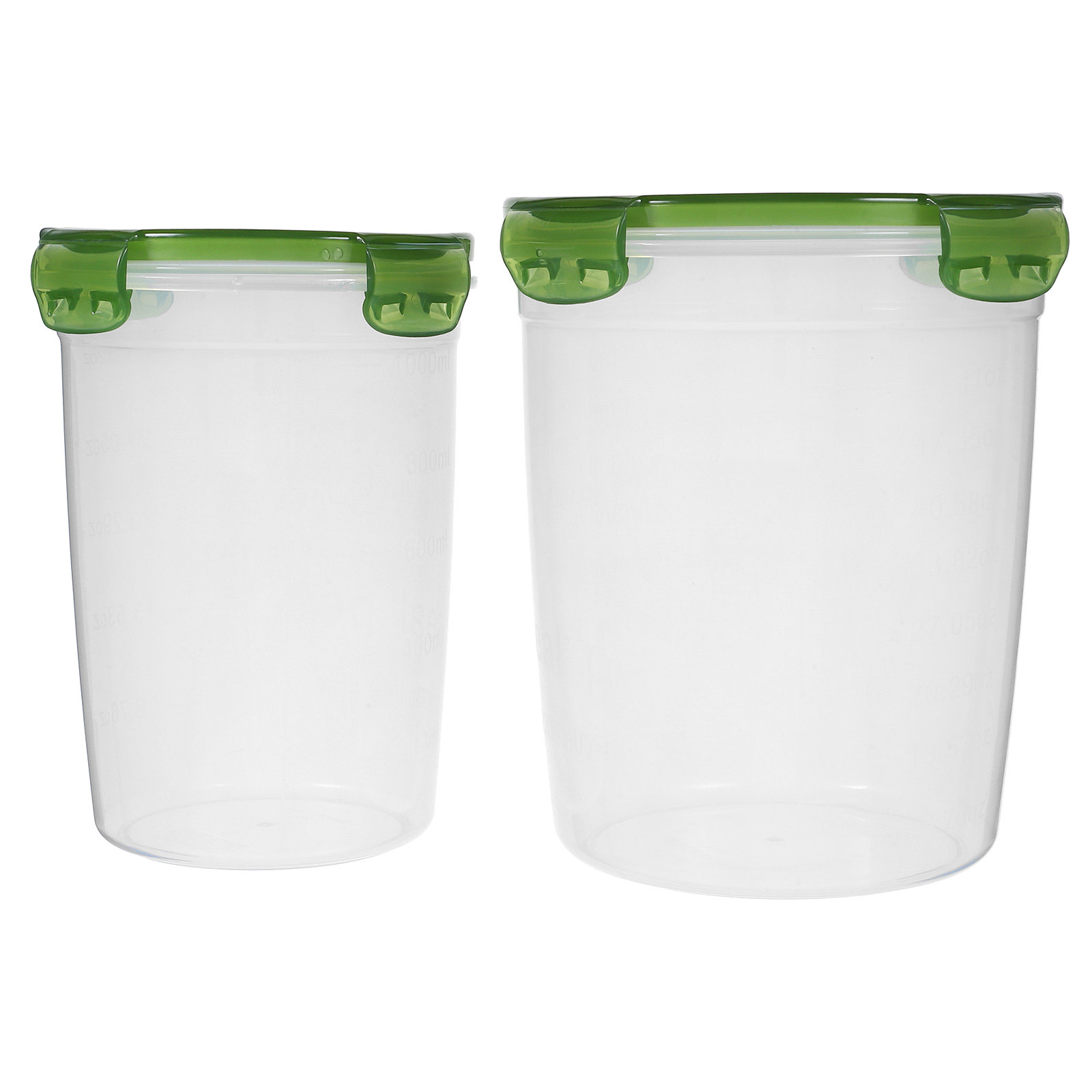 Dried Fruit - 2Pcs Airtight Food Jar PP Plastic