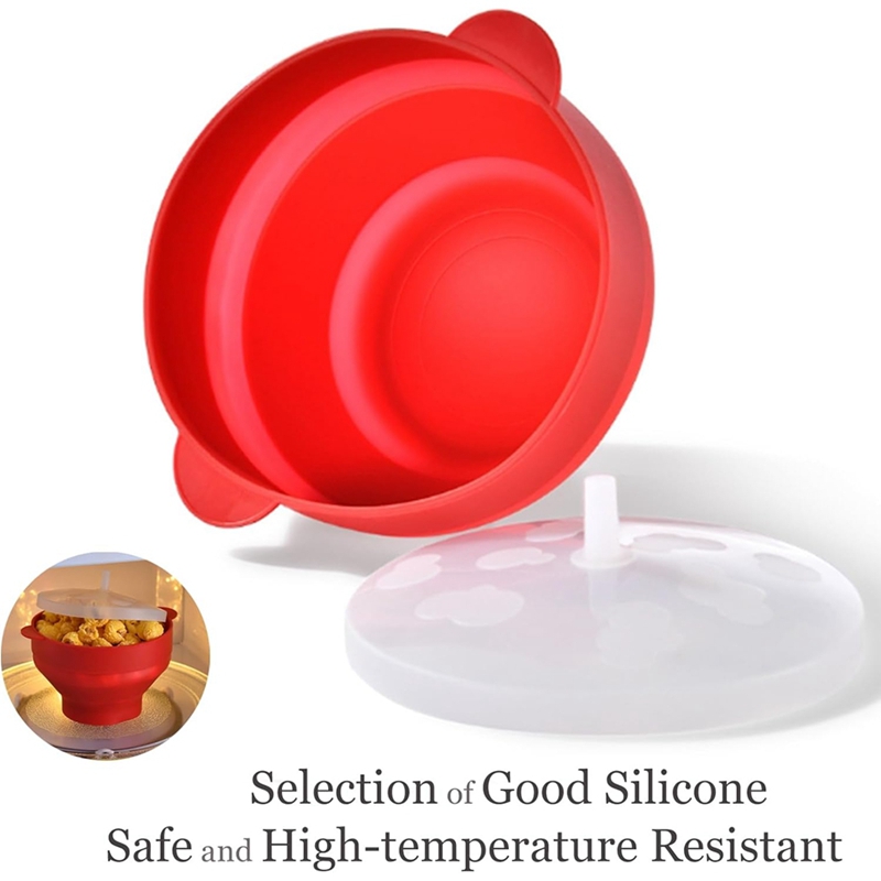 Foldable Silicone Popcorn Bowl - Popcorn 评论和价格